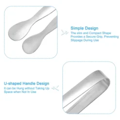 Unique Bargains Stainless Steel Kitchen Mini Ice Appetizers Dessert Serving Tongs 7 Unique Bargains Stainless Steel Kitchen Mini Ice Appetizers Dessert Serving Tongs -Kitchen Utensil Store GUEST 2e57cbd7 bdce 46de ad42 9dce4ee8dfb9