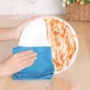 Unique Bargains Microfiber Lint Free Highly Absorbent Reusable Kitchen Towels 12 Packs