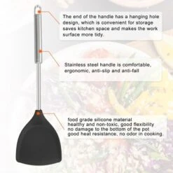Unique Bargains Heat Resistant Non-scratch Non-Stick Silicone Turner -Kitchen Utensil Store GUEST 30713b26 1061 46b6 99b0 87105bc17f88