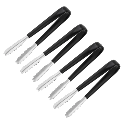 Unique Bargains Stainless Steel Mini Versatile Ice Tong For Dessert Appetizer 4 Pcs 5 Unique Bargains Stainless Steel Mini Versatile Ice Tong For Dessert Appetizer 4 Pcs - Image 5