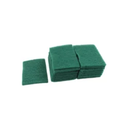 Unique Bargains Kitchen Cleaning Non-Scratch Scouring Sponge Pads Green 15Pcs -Kitchen Utensil Store GUEST 30b4834c 4288 493a 9e5a 42276c0ed5ed