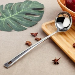 Unique Bargains Stainless Steel Ladle Kitchenware Spoons 11.6" Silver Tone 1 Pc -Kitchen Utensil Store GUEST 320c6d88 2ee8 4ffc 8786 870df595cd81