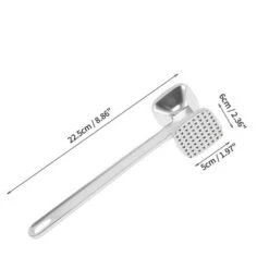 Unique Bargains Meat Tenderizer Mallet Silver Tone 1Pc -Kitchen Utensil Store GUEST 322d1b4d aefc 40c7 8348 ee424b70d5b1