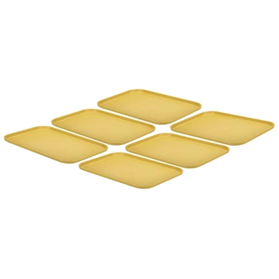 Unique Bargains Kitchen Restaurant Reusable Lightweight Plastic Fast Food Serving Tray 6 Pcs 5 Unique Bargains Kitchen Restaurant Reusable Lightweight Plastic Fast Food Serving Tray 6 Pcs - Image 5