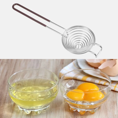 Unique Bargains Stainless Steel Long Handle Kitchen Baking Egg Separator 9.96 X 3 Inches Silver 1 Pc 4 Unique Bargains Stainless Steel Long Handle Kitchen Baking Egg Separator 9.96 X 3 Inches Silver 1 Pc - Image 4