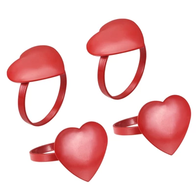 Unique Bargains Dining Table Decoration Alloy Decorative Wear Resistance Heart Shape Napkin Rings 5 Unique Bargains Dining Table Decoration Alloy Decorative Wear Resistance Heart Shape Napkin Rings - Image 5
