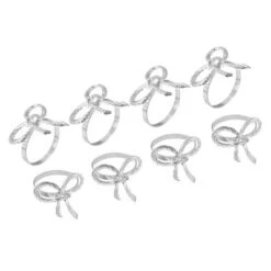 Unique Bargains Metal Bow-knot Decorative Wear Resistant Napkin Ring 8 Pcs 11 Unique Bargains Metal Bow-knot Decorative Wear Resistant Napkin Ring 8 Pcs -Kitchen Utensil Store GUEST 357e62af 751e 4e11 aa26 9fe71b44974a
