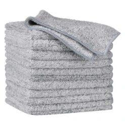 Unique Bargains Housekeeping Microfiber Ultra Soft Absorbent Lint Free Kitchen Towel Gray -Kitchen Utensil Store GUEST 361b5798 0f8b 4c74 9a04 b413664cc625