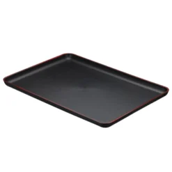 Unique Bargains Plastic Wood Grain Food Tea Serving Tray -Kitchen Utensil Store GUEST 3842ac46 1299 476d 8f0a 752861999535