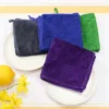 Unique Bargains Dishwashing Cleaning Microfiber Thick Absorbent Kitchen Towels 6 Pcs