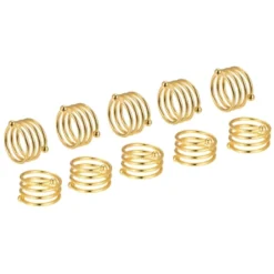 Unique Bargains Dining Table Decoration Alloy Decorative Reusable Smooth Surface Napkin Rings 12 Pcs -Kitchen Utensil Store GUEST 39f9cd46 ba8d 4ee1 a182 782b0da880b4