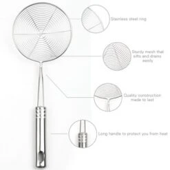Unique Bargains Stainless Steel Mesh Colander Sieve Kitchen Ladle 4.7" Dia Strainers Silver Tone 9 Unique Bargains Stainless Steel Mesh Colander Sieve Kitchen Ladle 4.7" Dia Strainers Silver Tone -Kitchen Utensil Store GUEST 3b278437 bb6b 4f4e af53 930c09116a40