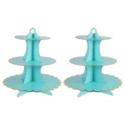 Unique Bargains 3-Tier Cardboard Cupcake Stand Tower 2 Pcs 20 Unique Bargains 3-Tier Cardboard Cupcake Stand Tower 2 Pcs -Kitchen Utensil Store GUEST 3b5e152f 0cfa 4122 9fff c7fdfd7003f0
