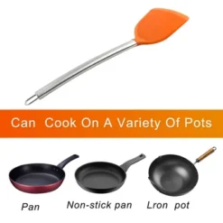 Unique Bargains Heat Resistant Non-scratch Non-Stick Seamless Spatula -Kitchen Utensil Store GUEST 3b6ddb9e 234f 4151 8041 75d41c6ed975