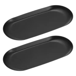 Unique Bargains Stainless Steel Cosmetics Candles Dessert Decorative Trays 2 Pcs -Kitchen Utensil Store GUEST 3ba0d5de 7e1d 4ef3 af9f ba2b98d9eaea