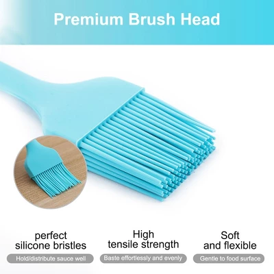 Unique Bargains Silicone Heat Resistant Cooking Essential Pastry Brush 2 Pcs 2 Unique Bargains Silicone Heat Resistant Cooking Essential Pastry Brush 2 Pcs - Image 2