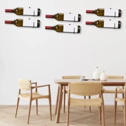 Unique Bargains Spiral Metal Wine Bottle Display Holder Wall Storage Shelf 12 Pcs 10 Unique Bargains Spiral Metal Wine Bottle Display Holder Wall Storage Shelf 12 Pcs -Kitchen Utensil Store GUEST 3cb153c6 2e9a 45cd b426 027190379144