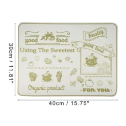 Unique Bargains Delicious Food Dish Drying Mat 15.75"x11.81" -Kitchen Utensil Store GUEST 3d06e810 4640 4d79 86ad 5fae453bfebb