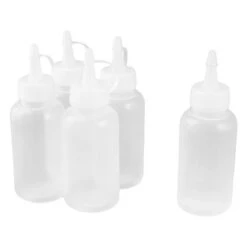 Unique Bargains Plastic Home Kitchen Oil Vinegar Ketchup Squeeze Bottle Clear 100ml 5 Pcs 8 Unique Bargains Plastic Home Kitchen Oil Vinegar Ketchup Squeeze Bottle Clear 100ml 5 Pcs -Kitchen Utensil Store GUEST 3d881882 4df3 457f 902b a8068380428a