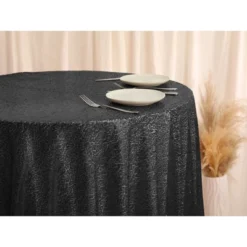Unique Bargains Parties Polyester Sequin Round Tablecloth -Kitchen Utensil Store GUEST 3d8ca7db a6b8 4fd6 83bf deba2ca3cf4b