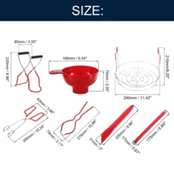 Unique Bargains Durable Easy To Clean Home Canning Kit Tools 7 Pcs