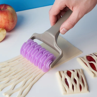 Unique Bargains Plastic Durable With Spikes Cookie Pizza Dough Docker Roller 3 Unique Bargains Plastic Durable With Spikes Cookie Pizza Dough Docker Roller - Image 3