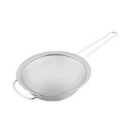 Unique Bargains Stainless Steel Fine Oil Mesh Colander Flour Sieve 8" Dia Strainers Silver Tone -Kitchen Utensil Store GUEST 3e77cc1a 824b 452b 9063 3264a86fe712