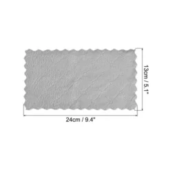 Unique Bargains Kitchen Coral Fleece Absorbent Dish Cloth 6 Pcs