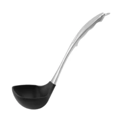 Unique Bargains Heat Resistant To 480°F Restaurant Kitchen Cooking Utensil Soup Ladle Spoon 12.6 Inch Black 1 Pc -Kitchen Utensil Store GUEST 3fde6485 63ef 424f a560 e32fd8796e1d