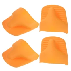 Unique Bargains Heat Resistant Silicone Finger Protector Pot Holder Oven Mitts 4 Pcs -Kitchen Utensil Store GUEST 41318ff1 3949 40a0 8fa8 09f4fbd03672