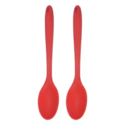 Unique Bargains Silicone Heat Resistant Cooking Utensil Mixing Spoons 2 Pcs -Kitchen Utensil Store GUEST 424bef71 892b 4832 a773 538db412323f