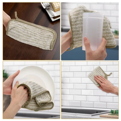 Unique Bargains Kitchen Hand Towels 5 Pcs 5 Unique Bargains Kitchen Hand Towels 5 Pcs - Image 5