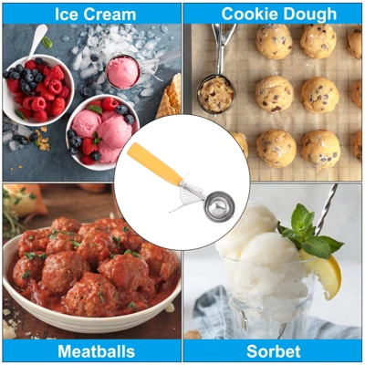 Unique Bargains Stainless Steel Durable Handle Spring Trigger Ice Cream Scoop 3 Unique Bargains Stainless Steel Durable Handle Spring Trigger Ice Cream Scoop - Image 3