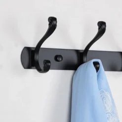 Unique Bargains Coat Rack Wall Mounted - Stainless Steel, Metal Coat Hook Rail For Coat Hat Towel Purse Robes Mudroom Bathroom Entryway, -Kitchen Utensil Store GUEST 437d2361 043b 46f8 ae58 6339ca668095