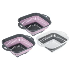 Unique Bargains Pasta Veggies Kitchen Collapsible Food Colander With Extendable Handle 3 Pcs 10 Unique Bargains Pasta Veggies Kitchen Collapsible Food Colander With Extendable Handle 3 Pcs -Kitchen Utensil Store GUEST 43a734b8 c3ed 4594 9966 1dde3039bea4