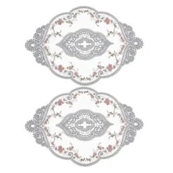 Unique Bargains Polyester Flexible Embroidery Vintage Pattern Washable Table Place Mats 2 Pcs 34 Unique Bargains Polyester Flexible Embroidery Vintage Pattern Washable Table Place Mats 2 Pcs -Kitchen Utensil Store GUEST 454b91e8 67b8 4c71 9bc7 401db68e86be