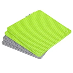 Unique Bargains Silicone Heat Resistant Multi-purpose Trivet Mat 4 Pcs -Kitchen Utensil Store GUEST 464113e6 1bb2 4148 9467 f1dfe22d8832