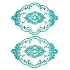 Unique Bargains Polyester Flexible Embroidery Vintage Pattern Washable Table Place Mats 2 Pcs 35 Unique Bargains Polyester Flexible Embroidery Vintage Pattern Washable Table Place Mats 2 Pcs -Kitchen Utensil Store GUEST 485a3ade 9eab 4c4b 8a1a f83babd30999