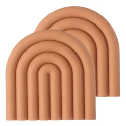 Unique Bargains U-shaped Heat Resistant Non-Slip Silicone Trivet Mat For Pots Coasters 2 Pcs -Kitchen Utensil Store GUEST 48c8e341 561d 4104 9b0f 052a1bd63629