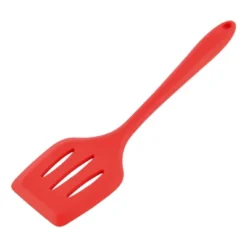 Unique Bargains Silicone Slotted Non Stick Heat Resistant Pancake Spatulas And Turners Red 1 Pc -Kitchen Utensil Store GUEST 494a6d83 b9bf 4536 986e 28c3ebc531da