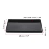 Unique Bargains Plastic Fast Food Dining Serving Tray 1 Pc