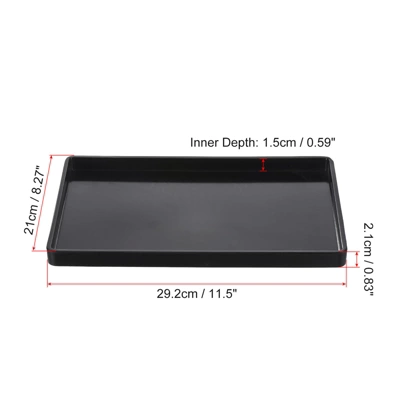 Unique Bargains Plastic Fast Food Dining Serving Tray 1 Pc 1 Unique Bargains Plastic Fast Food Dining Serving Tray 1 Pc