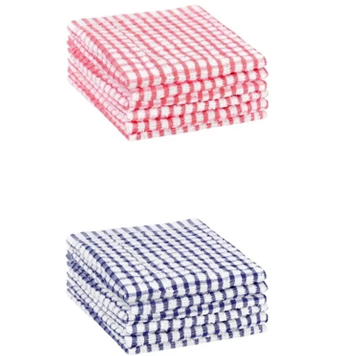 Unique Bargains Cotton Checkered Kitchen Dish Cloth 11" X 16" 12 Pcs 12 Unique Bargains Cotton Checkered Kitchen Dish Cloth 11" X 16" 12 Pcs - Image 12