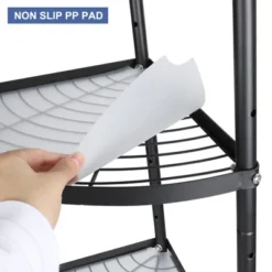 Unique Bargains 8-Tier Cookware Stand Corner Pots Kettles Shelf Rack Black 1 Pc -Kitchen Utensil Store GUEST 4ceb9cdd 7e3a 4119 9491 a62152ad8add