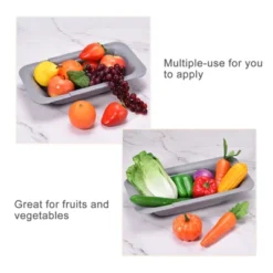 Unique Bargains Collapsible Colander Kitchen Over The Sink Drain Strainer Extendable Plastic Basket For Fruits Vegetables Pasta Food 11 Unique Bargains Collapsible Colander Kitchen Over The Sink Drain Strainer Extendable Plastic Basket For Fruits Vegetables Pasta Food -Kitchen Utensil Store GUEST 4d6a6855 bc77 4c3d b572 4f570075595e