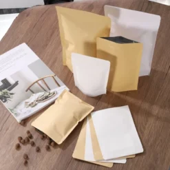 Unique Bargains Sealable Resealable Packaging Zipper Bags Foil Food Storage Pouches 100 Pcs -Kitchen Utensil Store GUEST 4de89f89 ae6b 4a56 9134 9857c0dd50d3