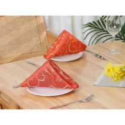 Unique Bargains Cocktail Dinner Wedding Restaurant Party Napkins 19 X 19 Inches 6 Pcs