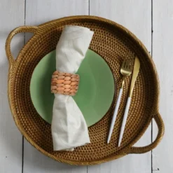 Unique Bargains Handmade Woven Natural Cattail Grass Farmhouse Napkin Rings 6 Pcs -Kitchen Utensil Store GUEST 4e986e3a a4ab 4a6f bf6b a952d0e8c315