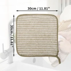 Unique Bargains Kitchen Hand Towels 5 Pcs