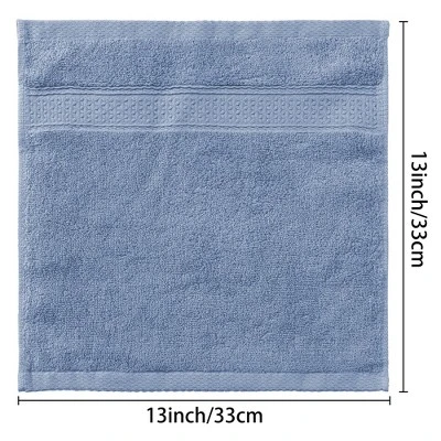 Unique Bargains Durable Soft Absorbent Thick Cotton Kitchen Towels 13 X 13 Inches 2 Unique Bargains Durable Soft Absorbent Thick Cotton Kitchen Towels 13 X 13 Inches - Image 2